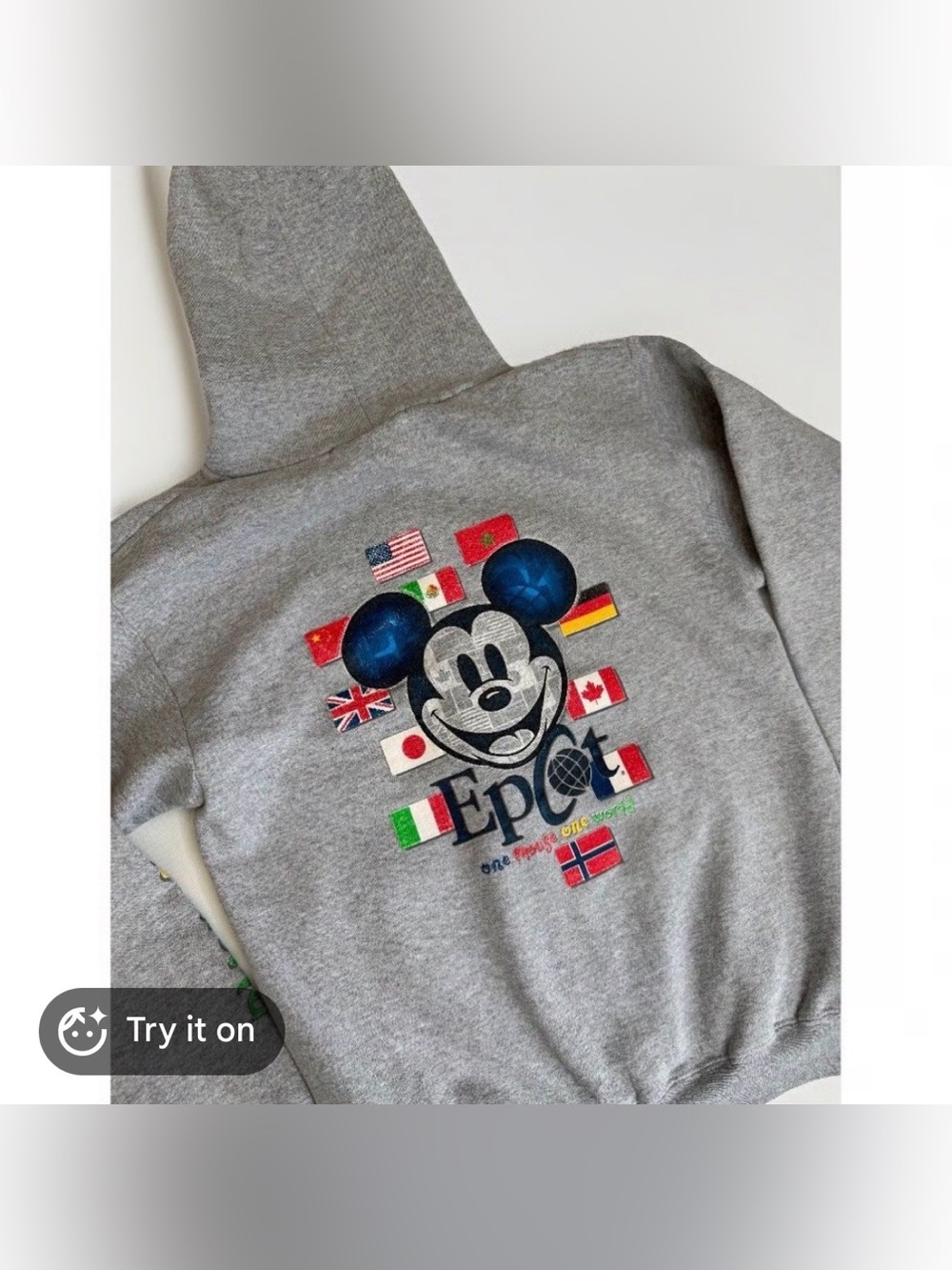 Vintage Disney Parks EPCOT "One Mouse One World"